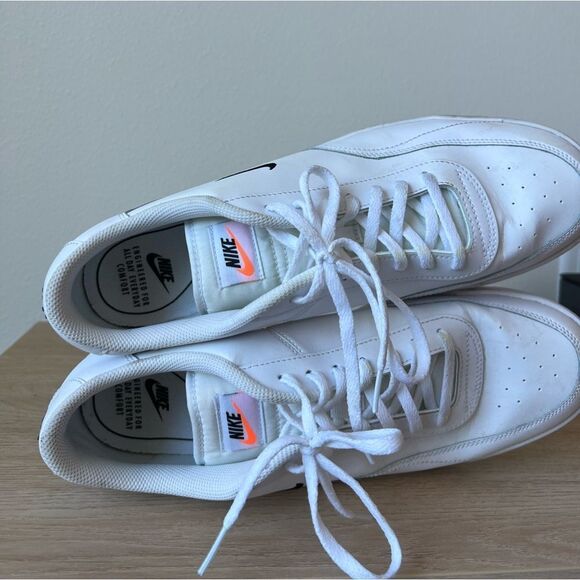 Nike Court Vintage White Black Shoes
